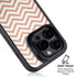Rose Gold Chevron iPhone 16 Pro Kickstand Case